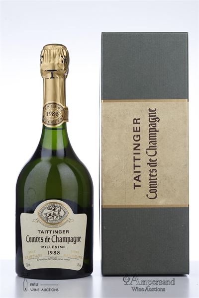 TAITTINGER COMTES DE CHAMPAGNE 1988 - Taittinger - 1 Bottle - Oc 1
