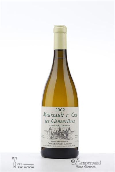 MEURSAULT LES GENEVRIERES 2002 - Remy Jobard - 1 Bottle