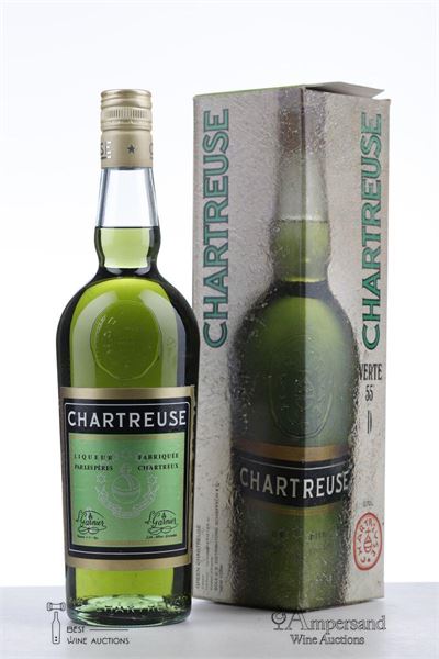 CHARTREUSE VERT NV - L. Garnier - 70ies - 55° - 1 x 0,70Ltr - Oc 1