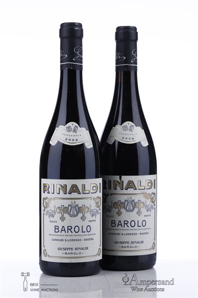 BAROLO CANNUBI SAN LORENZO RAVERA 2009 - Giuseppe Rinaldi - 2 Bottles