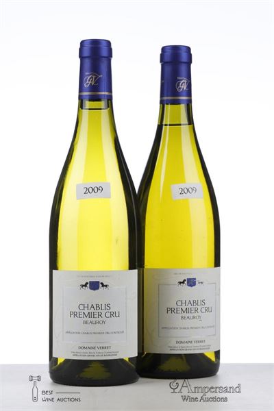 CHABLIS BEAUROY 2009 - Verret - 2 Bottles
