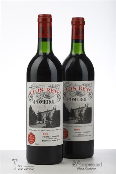 CLOS RENE 1988 - Mc - 2 Bottles