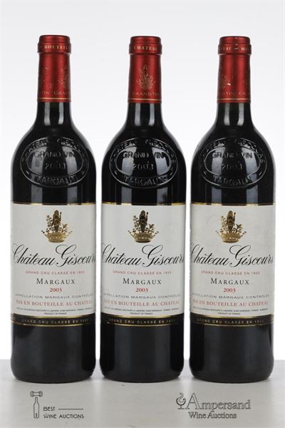 GISCOURS 2003 - Mc - 3 Bottles