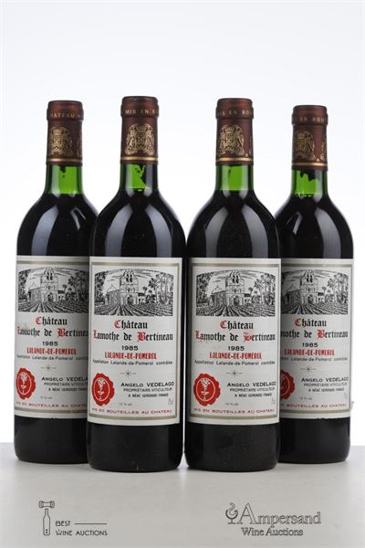 LAMOTHE DE BERTINEAU 1985 - Mc - 4 Bottles