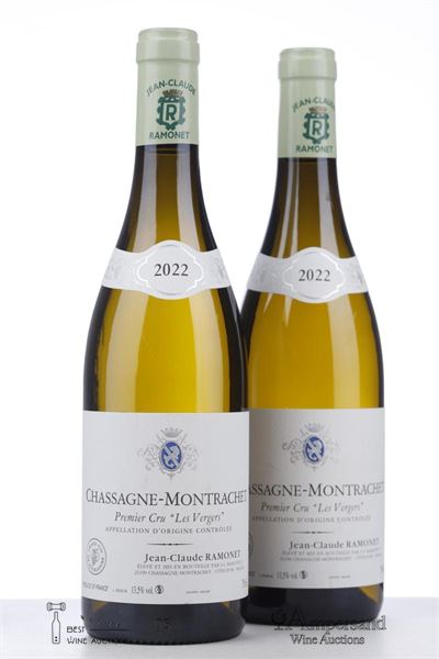 CHASSAGNE MONTRACHET BLANC LES VERGERS 2022 - Ramonet - 2 Bottles