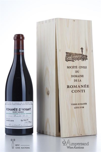 ROMANEE ST VIVANT 2016 - Domaine de La Romanee Conti - 1 Bottle - Owc 1