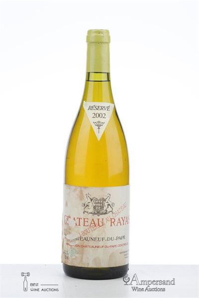 CHATEAUNEUF DU PAPE BLANC RAYAS 2002 - Reynaud - 1 Bottle