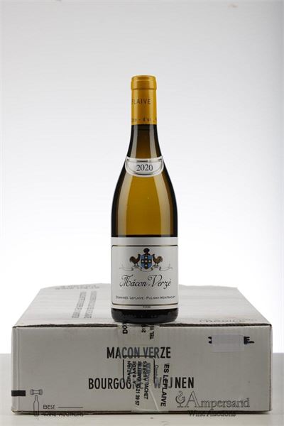 MACON BLANC VERZE 2020 - Leflaive - 6 Bottles - Oc 6
