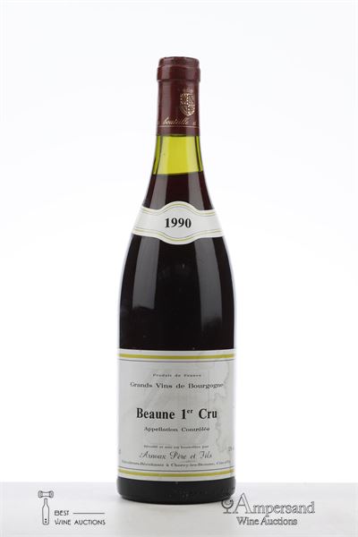 BEAUNE 1ER CRU 1990 - Arnoux Pere et Fils - 1 Bottle
