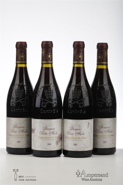 CHATEAUNEUF DU PAPE 2006 - Pierre Andre - 4 Bottles