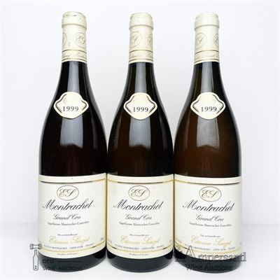 MONTRACHET 1999 - Etienne Sauzet - 3 Bottles