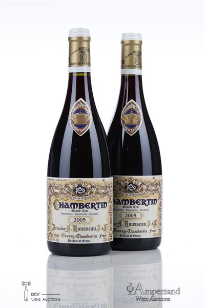 CHAMBERTIN 2005 - Armand Rousseau - 2 Bottles