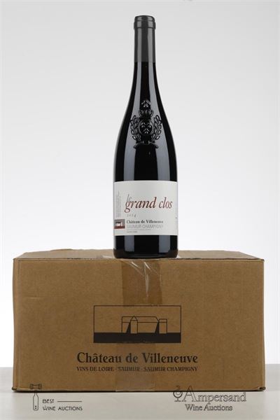 SAUMUR CHAMPIGNY LE GRAND CLOS 2014 - Chateau de Villeneuve - 6 Bottles - Oc 6