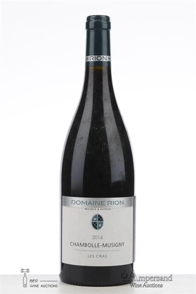 CHAMBOLLE MUSIGNY LES CRAS 2016 - Patrice Rion - 1 Bottle