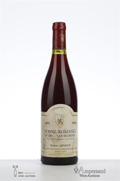 VOSNE ROMANEE LES SUCHOTS 1991 - Robert Arnoux - 1 Bottle