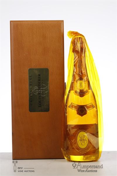 CRISTAL ROEDERER ROSE 1995 - Louis Roederer - 1 Bottle - Owc 1