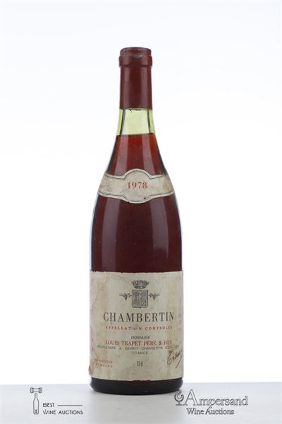 CHAMBERTIN 1978 - Louis Trapet - 1 Bottle