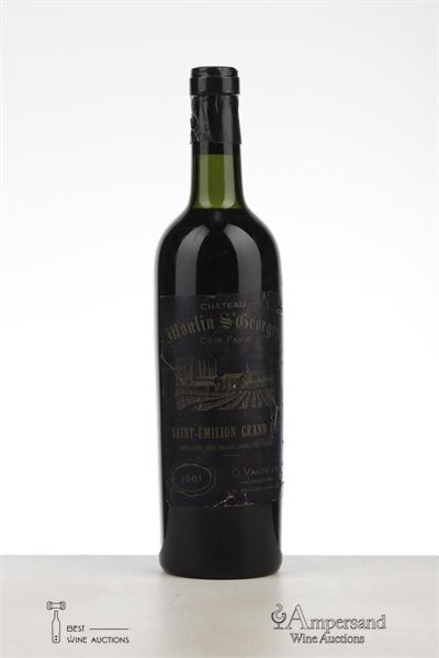 MOULIN ST GEORGES 1961 - O. Vauthier - 1 Bottle