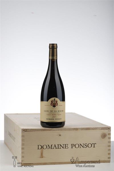 CLOS DE LA ROCHE CUVEE VIEILLES VIGNES 2017 - Ponsot - 6 Bottles - Owc 6