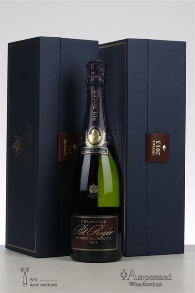 POL ROGER CUVEE SIR WINSTON CHURCHILL 2013 - Pol Roger - 2 Bottles - Oc 1