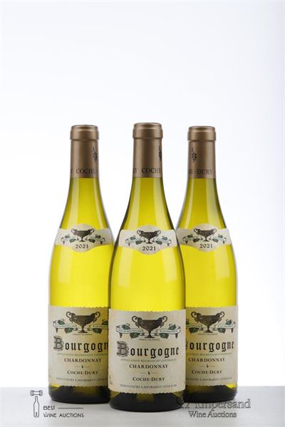 BOURGOGNE CHARDONNAY 2021 - Coche Dury - 3 Bottles