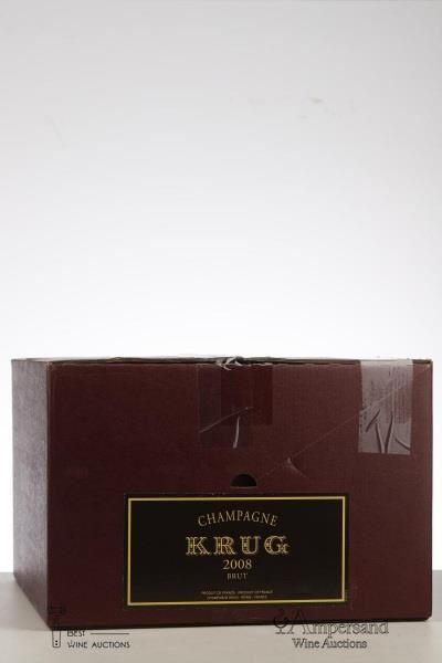 KRUG VINTAGE BRUT 2008 - Krug - 6 Bottles - Oc 1