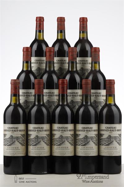 LARRIVET HAUT BRION 1981 - Mc - 12 Bottles