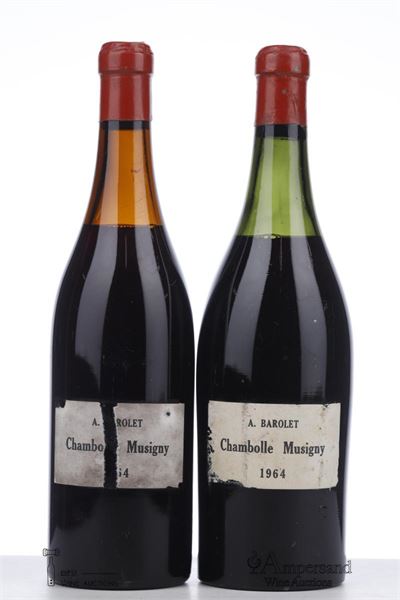 CHAMBOLLE MUSIGNY 1964 - Arthur Barolet - 2 Bottles