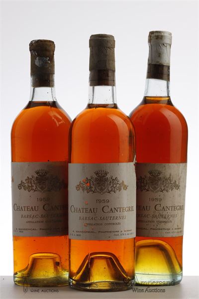 CANTEGRIL 1959 - MB - 3 Bottles