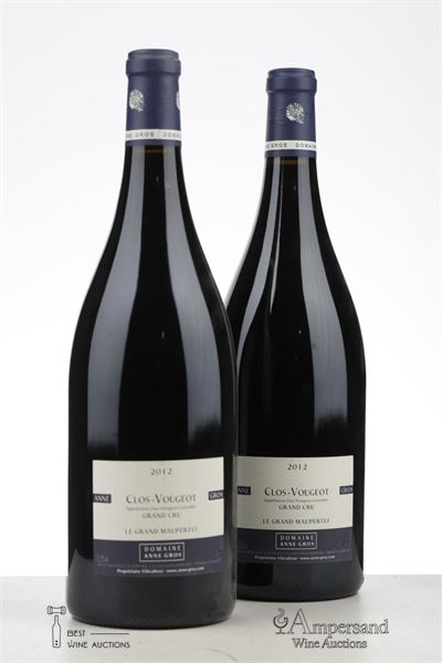 CLOS VOUGEOT LE GRAND MAUPERTUI 2012 - Anne Gros - 2 Magnums