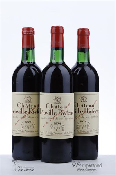 LEOVILLE POYFERRE 1974 - Mc - 3 Bottles