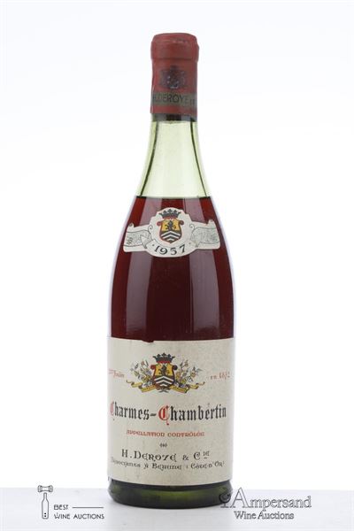 CHARMES CHAMBERTIN 1957 - Deroye - 1 Bottle