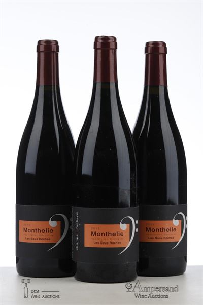 MONTHELIE LES SOUS ROCHES 2015 - Les Champs de l'Abbaye - 3 Bottles