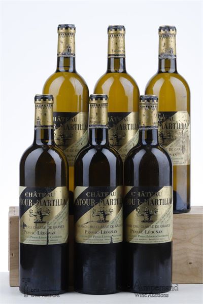 LATOUR MARTILLAC BLANC 2000 - Mc - 6 Bottles