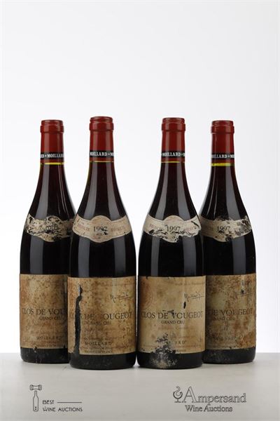 CLOS DE VOUGEOT 1997 - Moillard Grivot - 4 Bottles