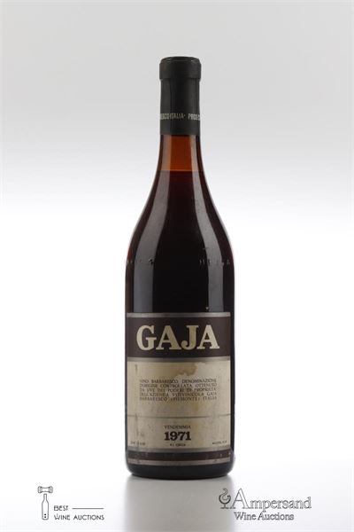 BARBARESCO 1971 - Gaja - 1 Bottle