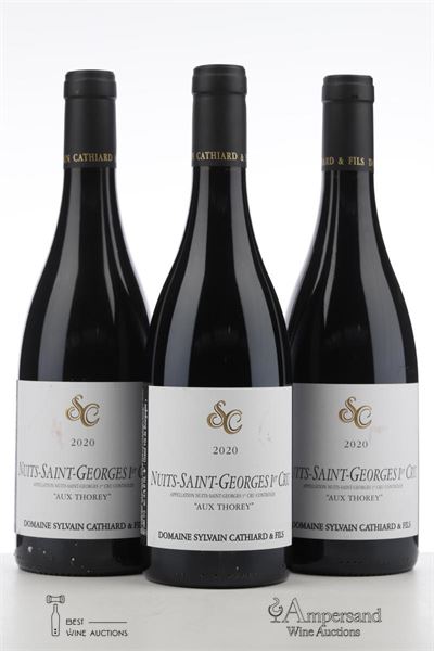 NUITS ST GEORGES AUX THOREY 2020 - Sylvain Cathiard - 3 Bottles