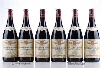 NUITS ST GEORGES LES VAUCRAINS 2009 - Robert Chevillon - 6 Magnums - Oc 6