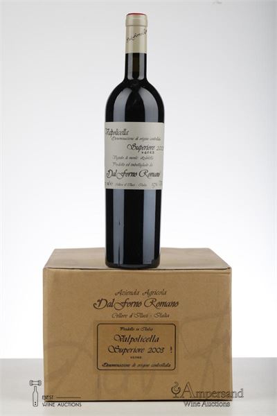 VALPOLICELLA SUPERIORE VIGNETO DI MONTE LODOLETTA 2003 - Dal Forno Romano - 6 Bottles - Oc 6