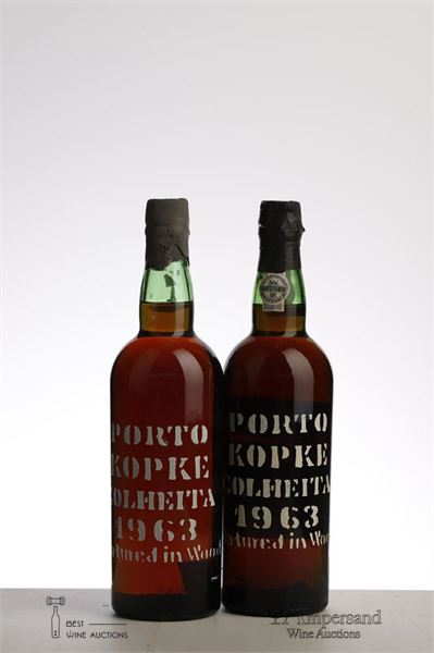 KOPKE COLHEITA PORT 1963 - Kopke - 2 Bottles