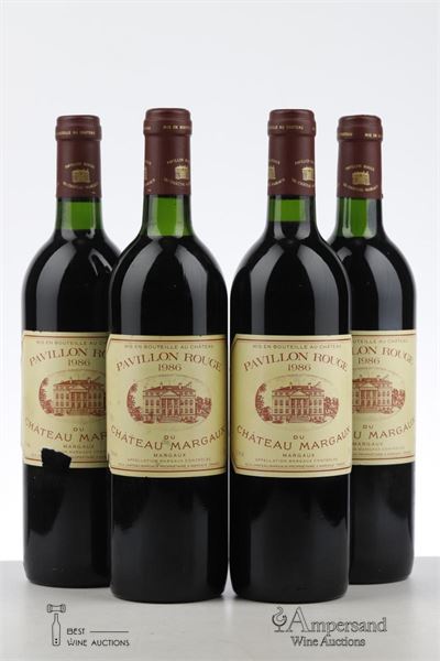 PAVILLON ROUGE 1986 - Mc - 4 Bottles
