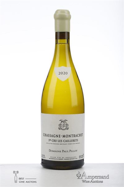 CHASSAGNE MONTRACHET BLANC LES CAILLERETS 2020 - Paul Pillot - 1 Bottle