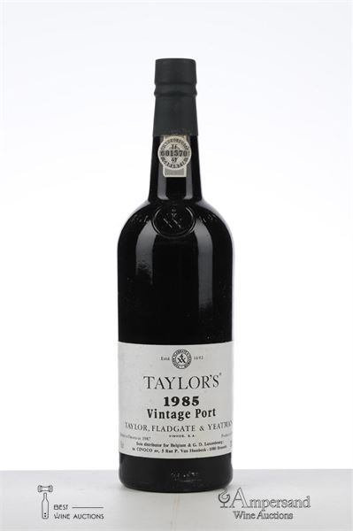 TAYLORS VINTAGE PORT 1985 - Taylors - Bottled in 1987 - 1 Bottle