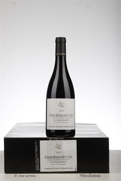VOSNE ROMANEE AUX MALCONSORTS 2014 - Sylvain Cathiard - 6 Bottles - Oc 6