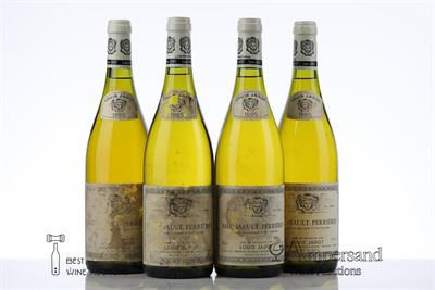 MEURSAULT PERRIERES 1995 - Louis Jadot - 4 Bottles