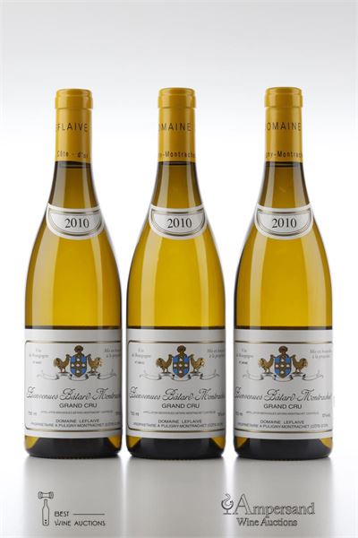 BIENVENUES BATARD MONTRACHET 2010 - Domaine Leflaive - 3 Bottles