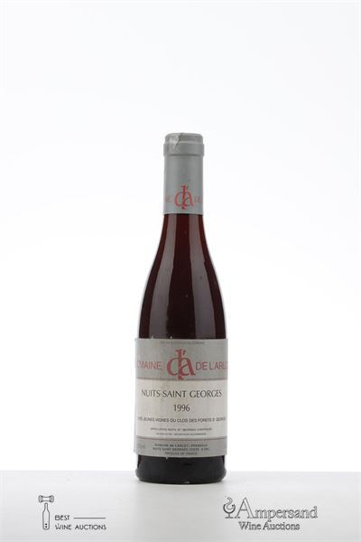 NUITS ST GEORGES  CUVEE JEUNES VIGNES DU CLOS DES FORETS ST GEORGES 1996 - Domaine de l'Arlot - 1 x 0,375Ltr