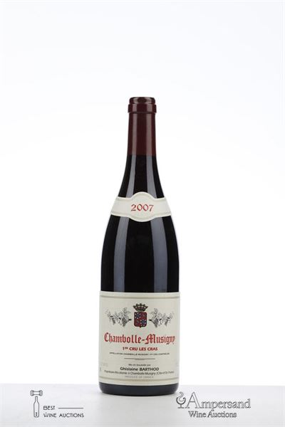 CHAMBOLLE MUSIGNY LES CRAS 2007 - Ghislaine Barthod - 1 Bottle