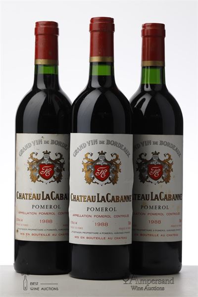 LA CABANNE 1988 - Mc - 3 Bottles