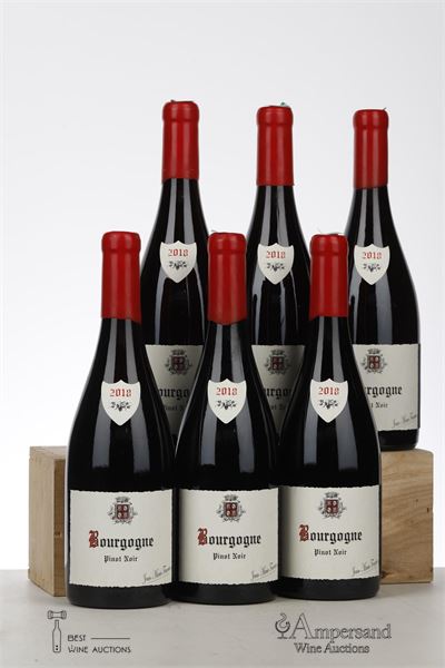 BOURGOGNE PINOT NOIR 2018 - Jean Marie Fourrier - 6 Bottles